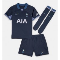 Echipament fotbal Tottenham Hotspur Cristian Romero #17 Tricou Deplasare 2023-24 pentru copii maneca scurta (+ Pantaloni scurti)